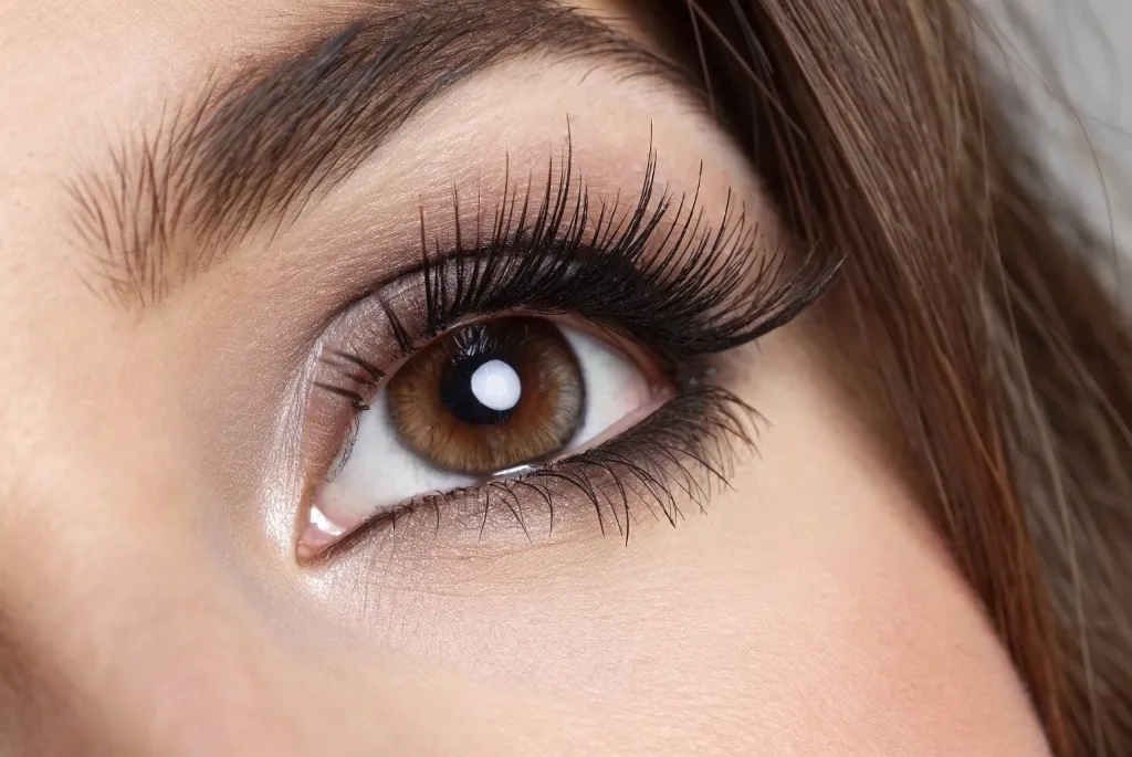 trabajo estético de pestañas